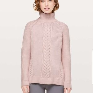 Lululemon Bring the Cozy Cableknit Sweater